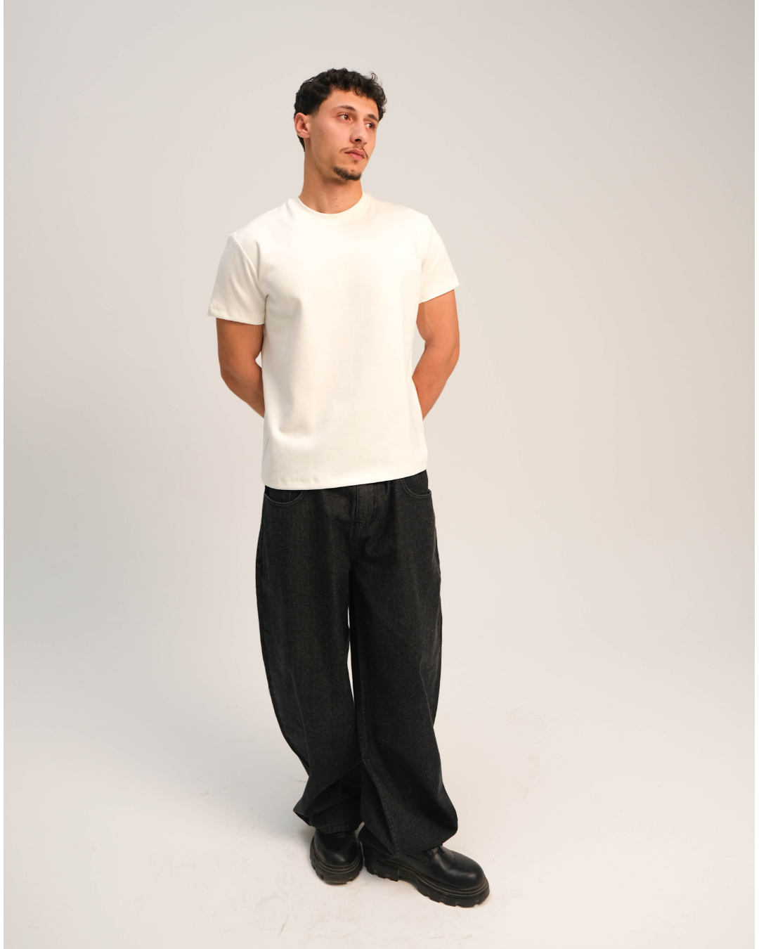 Black Raw Denim