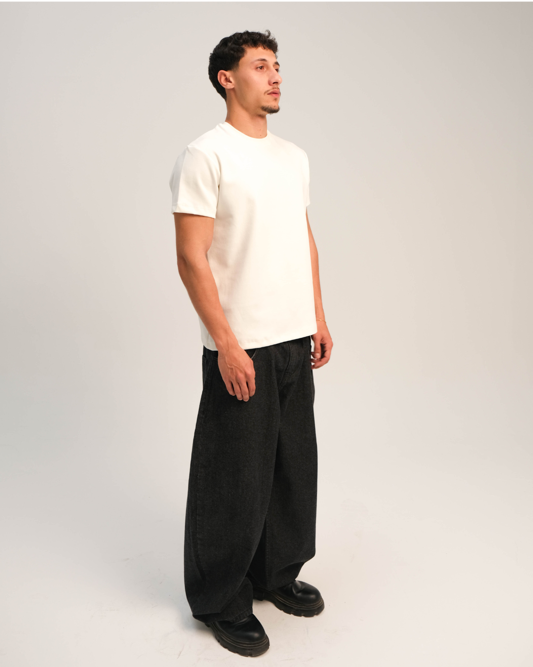 Black Raw Denim