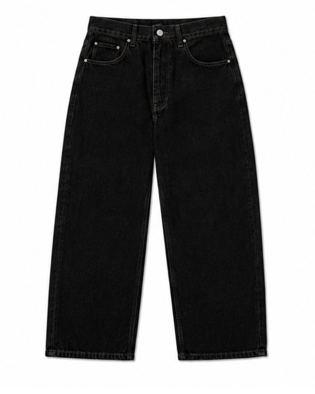Black Raw Denim