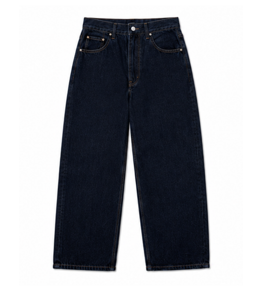 Navy Raw Denim
