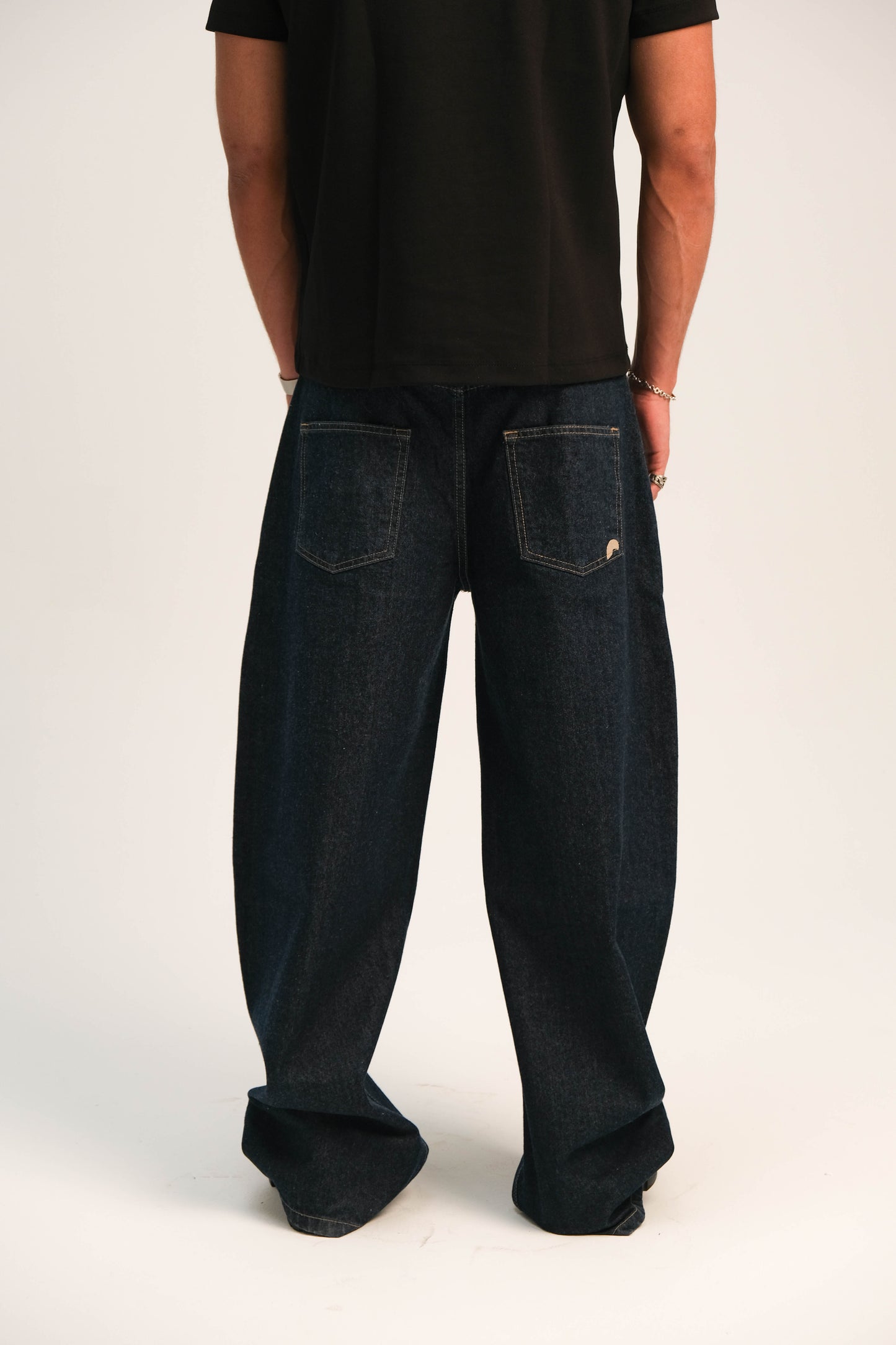 Navy Raw Denim