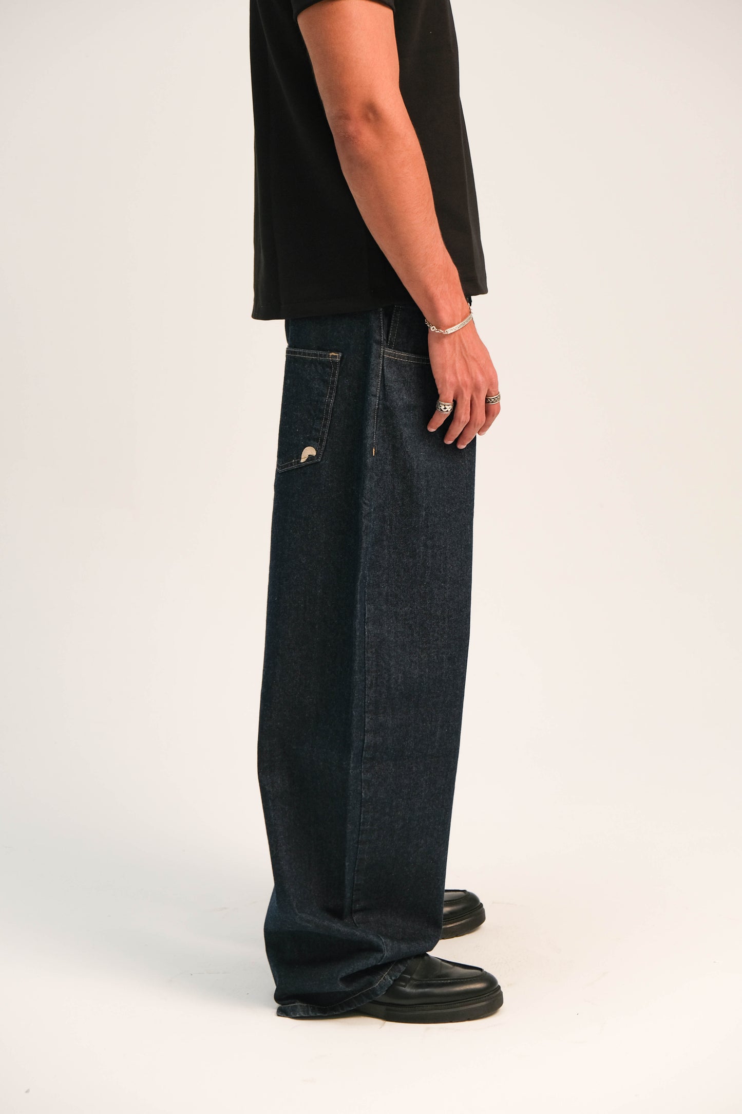 Navy Raw Denim